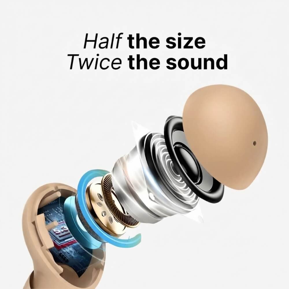 ViSound™ Air - Ultra-Light Earbuds - Skin Tones Edition